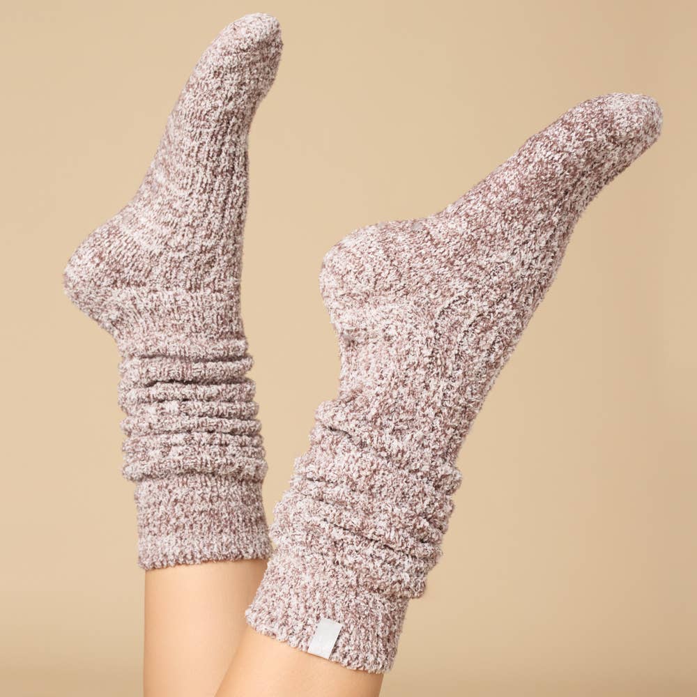 Women's Slouchy Fuzzy Socks with Non-Slip Grippers