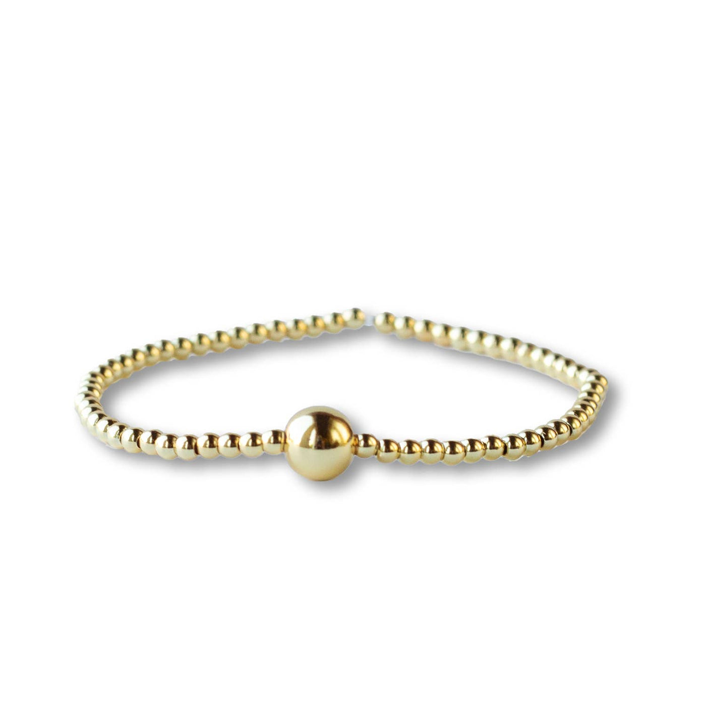 Layering Gold Stretch Bracelets-Assorted