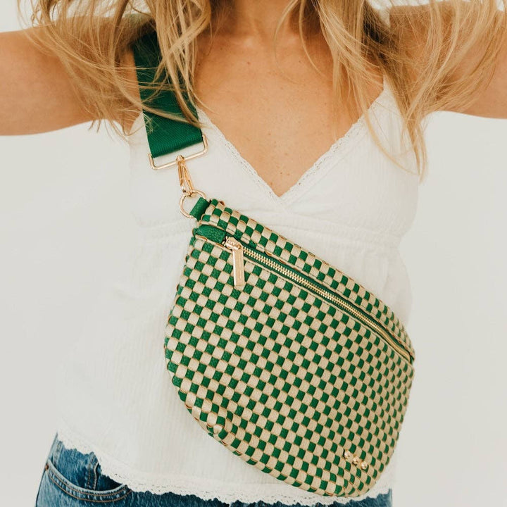 Bum Bag-Westlyn Woven Leather