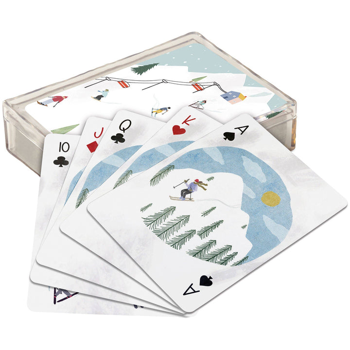 Playing Cards-Skiing Fun