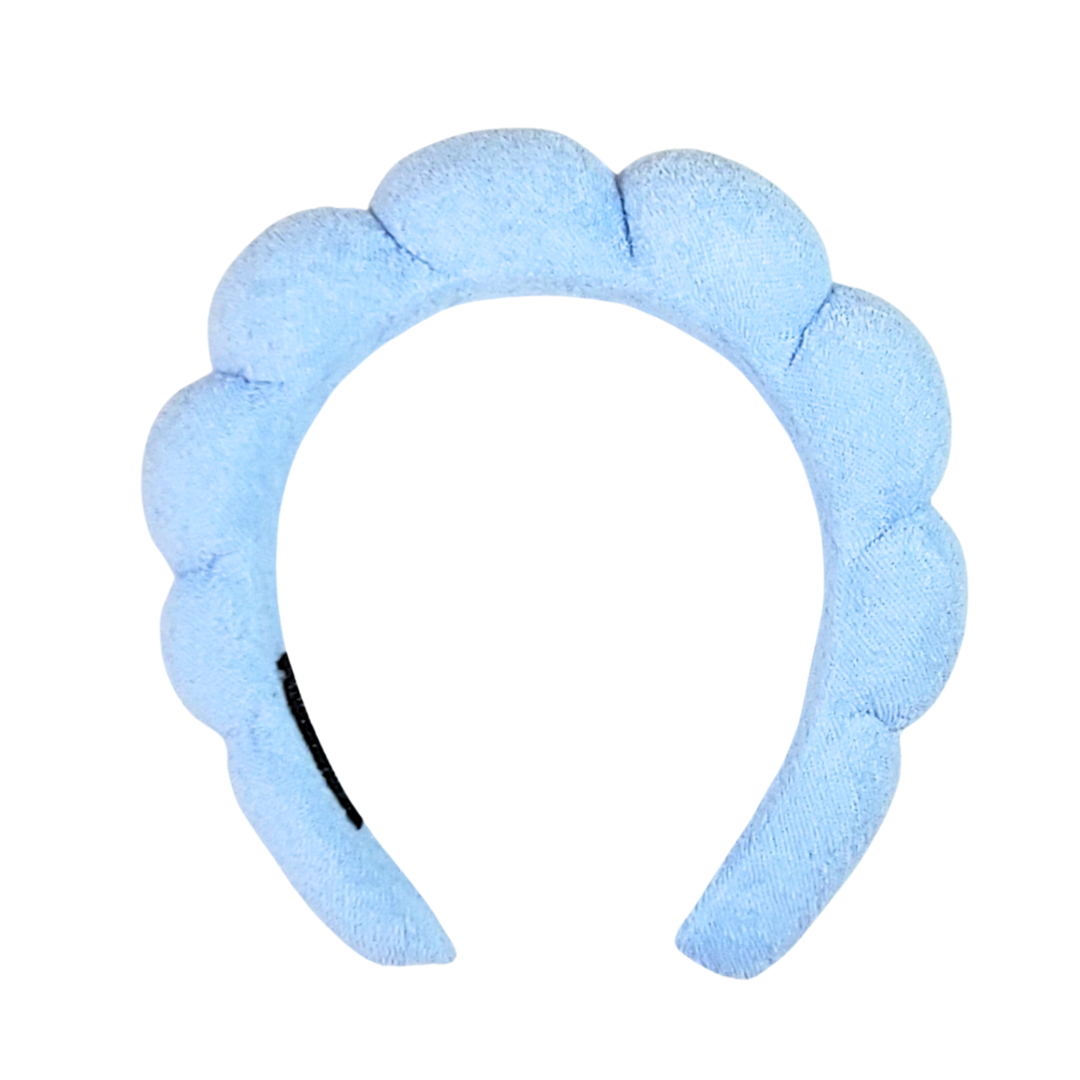 Spa Headband | Trendy Terrycloth Bubble Makeup Headband