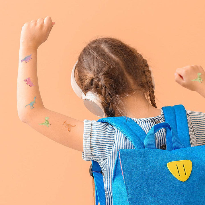 Dinosaur kids temporary tattoo variety set
