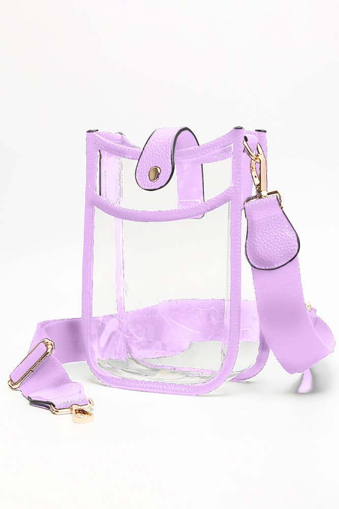 Clear Stadium Crossbody Mini Bag