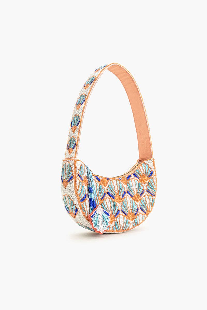 Shoulder Bag-Shell Crescentic