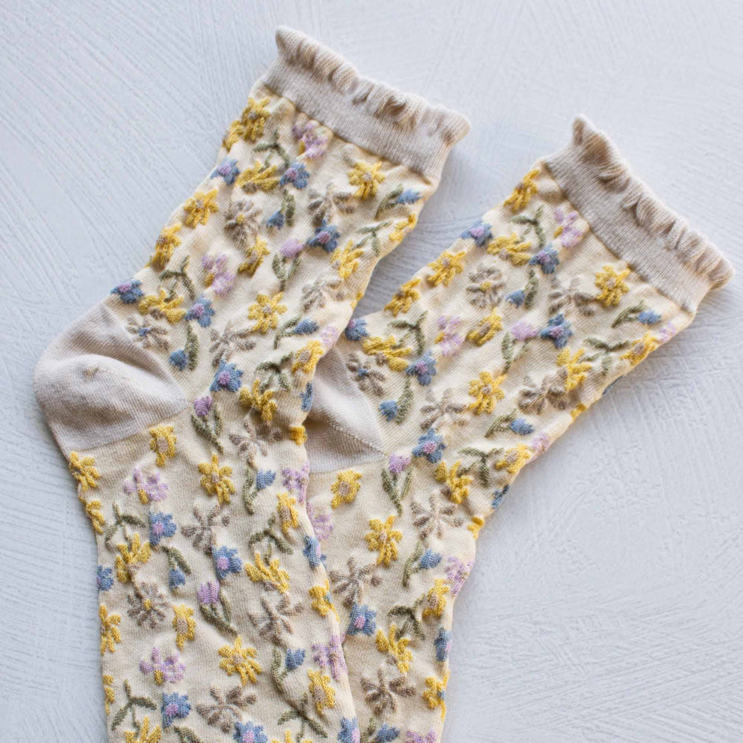 Casual Socks-Love Floral