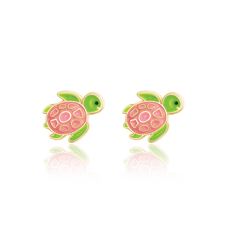 Stud Earrings-Turtle-y Awesome