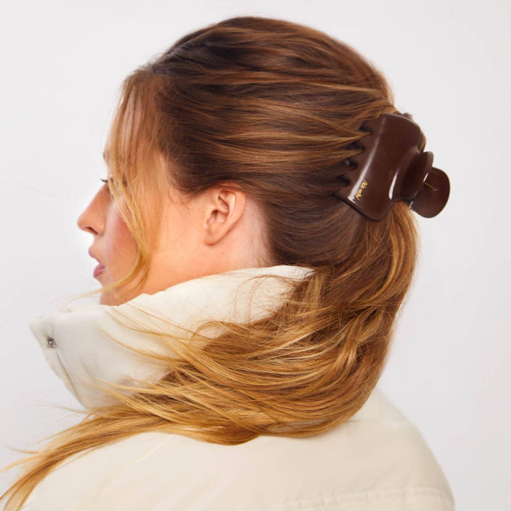 Recycled Cloud Clip 1pc - Chocolate