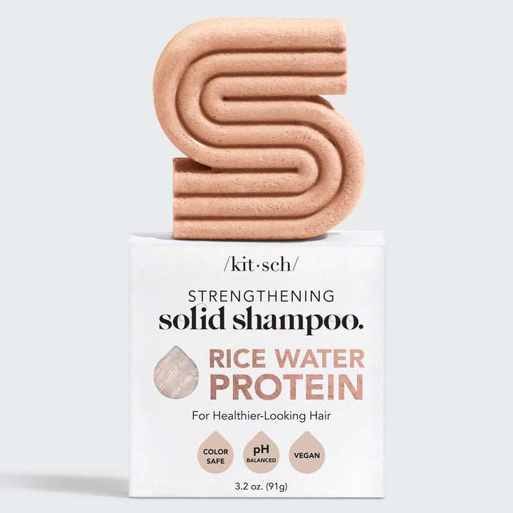 Solid Shampoo Bar-Rice Water Protein for Hair Growth