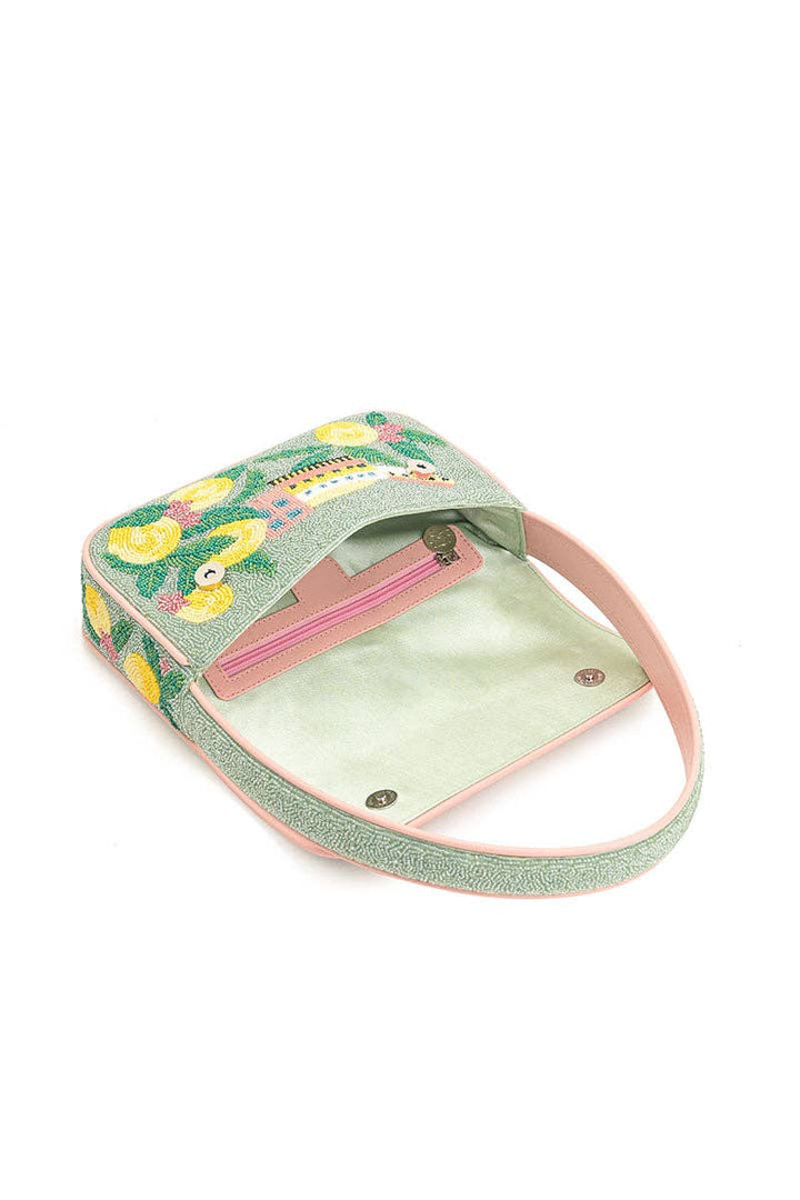 Shoulder Bag-Amalfi Dreams Beaded