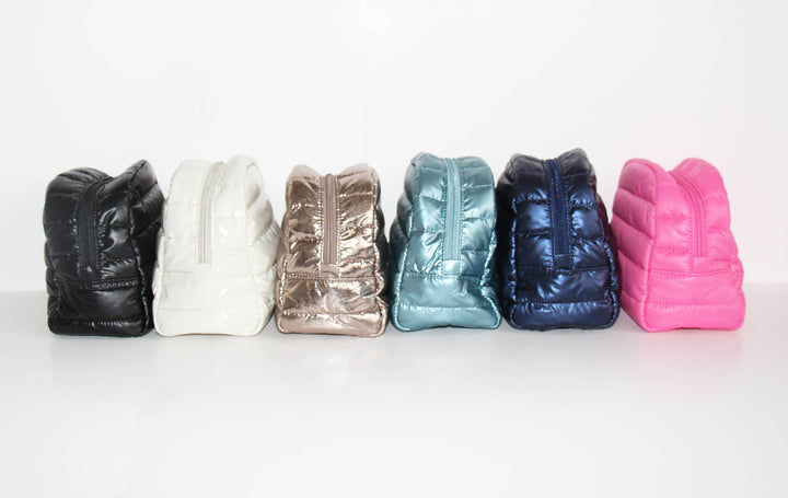 Irene Cosmetic Puffer Bag Black