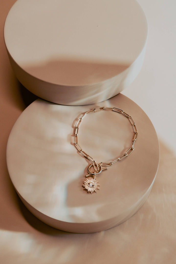 Golden Eye Bracelet