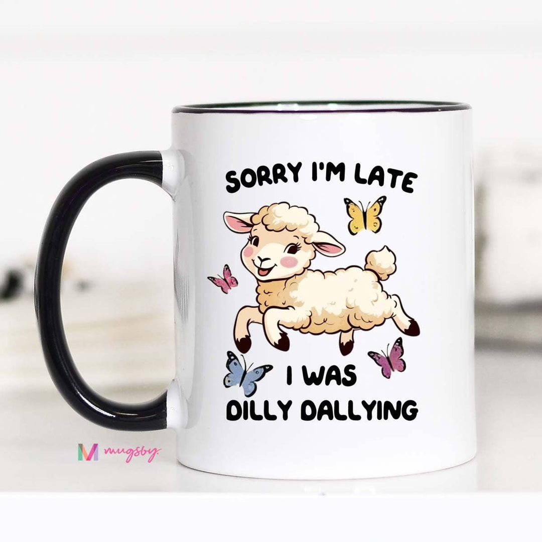 Funny Mug 11oz-Dilly Dallying Coffee Mug