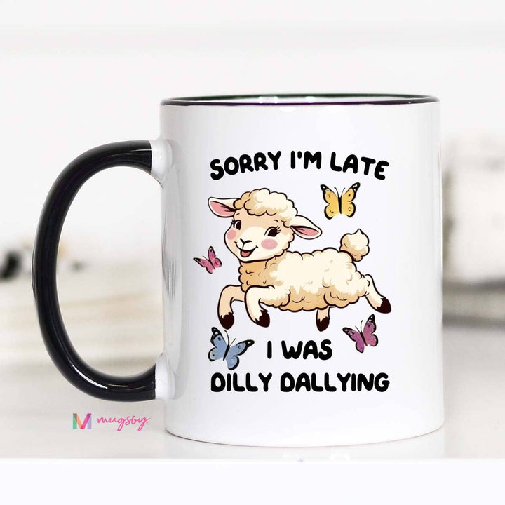 Funny Mug 11oz-Dilly Dallying Coffee Mug