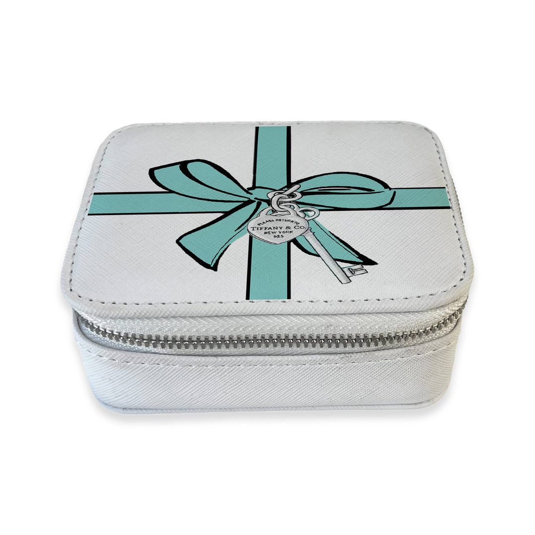 PIll Box- Blue Ribbon – Splendor Beauty Emporium