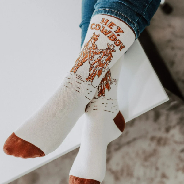 Socks-Hey Cowboy Unisex