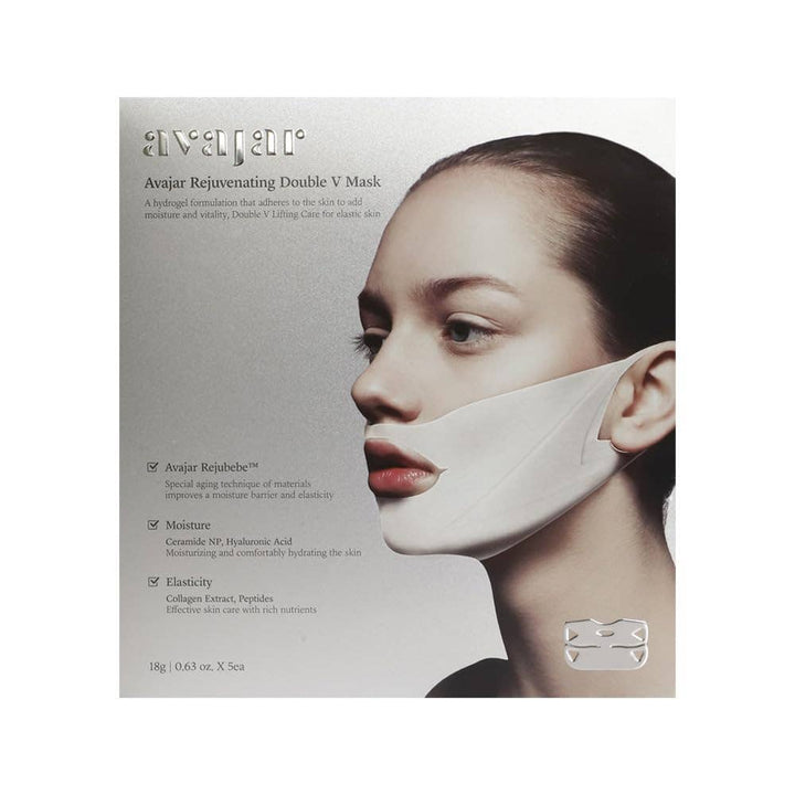 AVAJAR Rejuvenating Double V Mask-5 Sheets