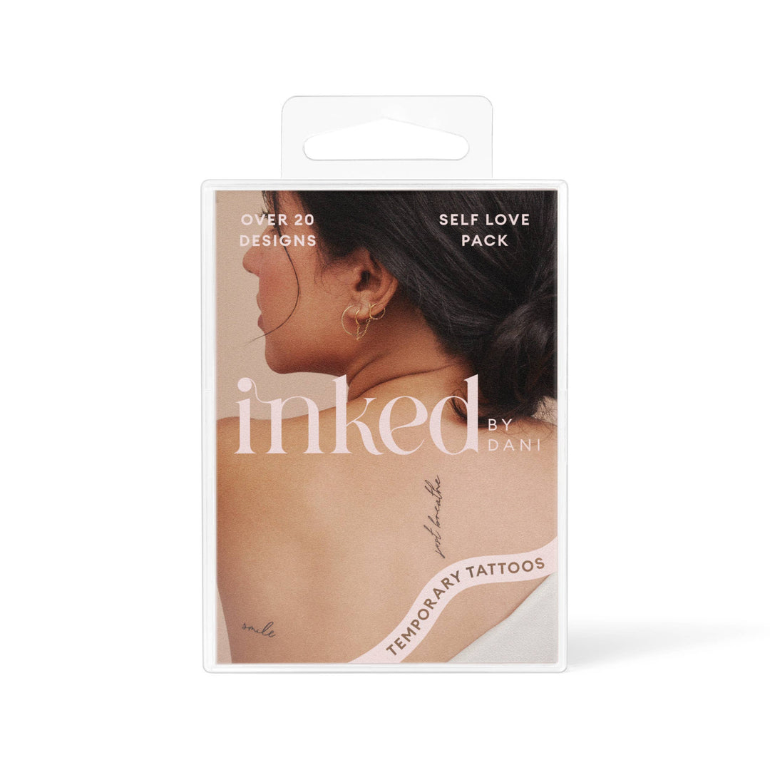 Self Love Temporary Tattoo Pack