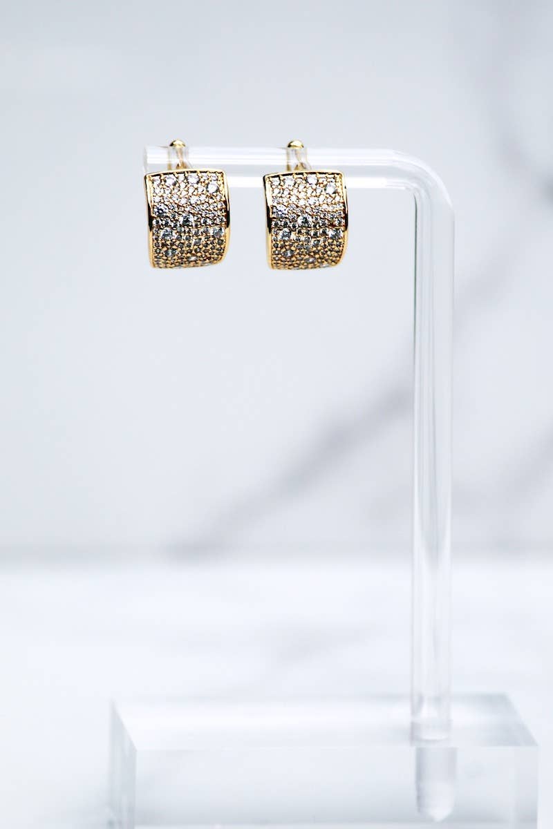 Cuff Huggies- 14K Gold Vermeil