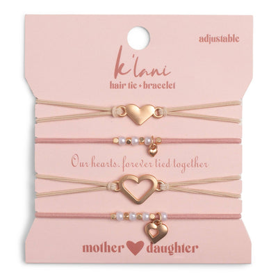 Hair Tie Bracelets-Mother / Daughter