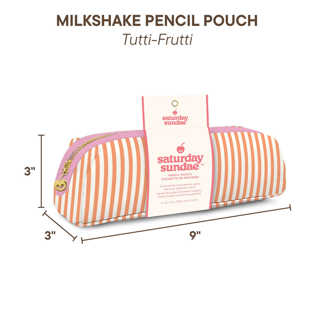 Pencil Pouch-Tutti-Frutti Milkshake