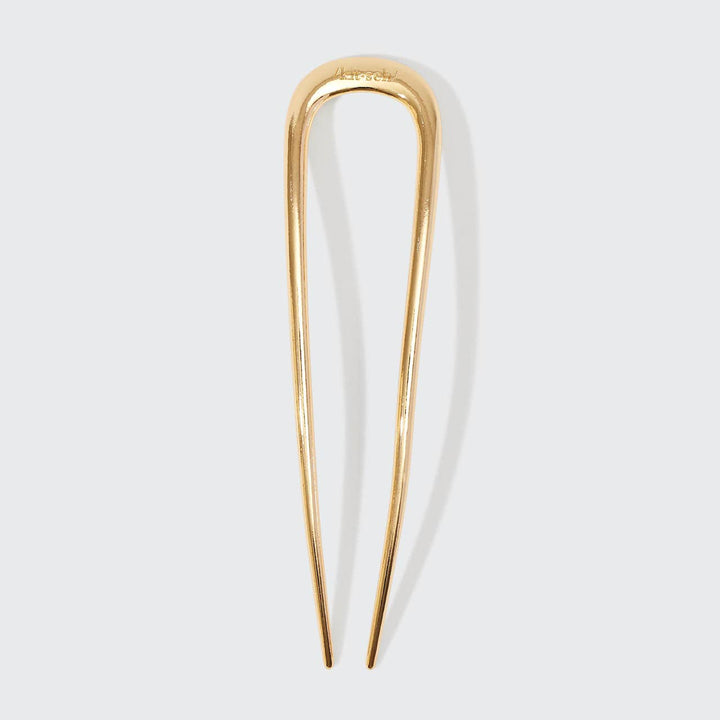 Metal French Hair Pin-Gold