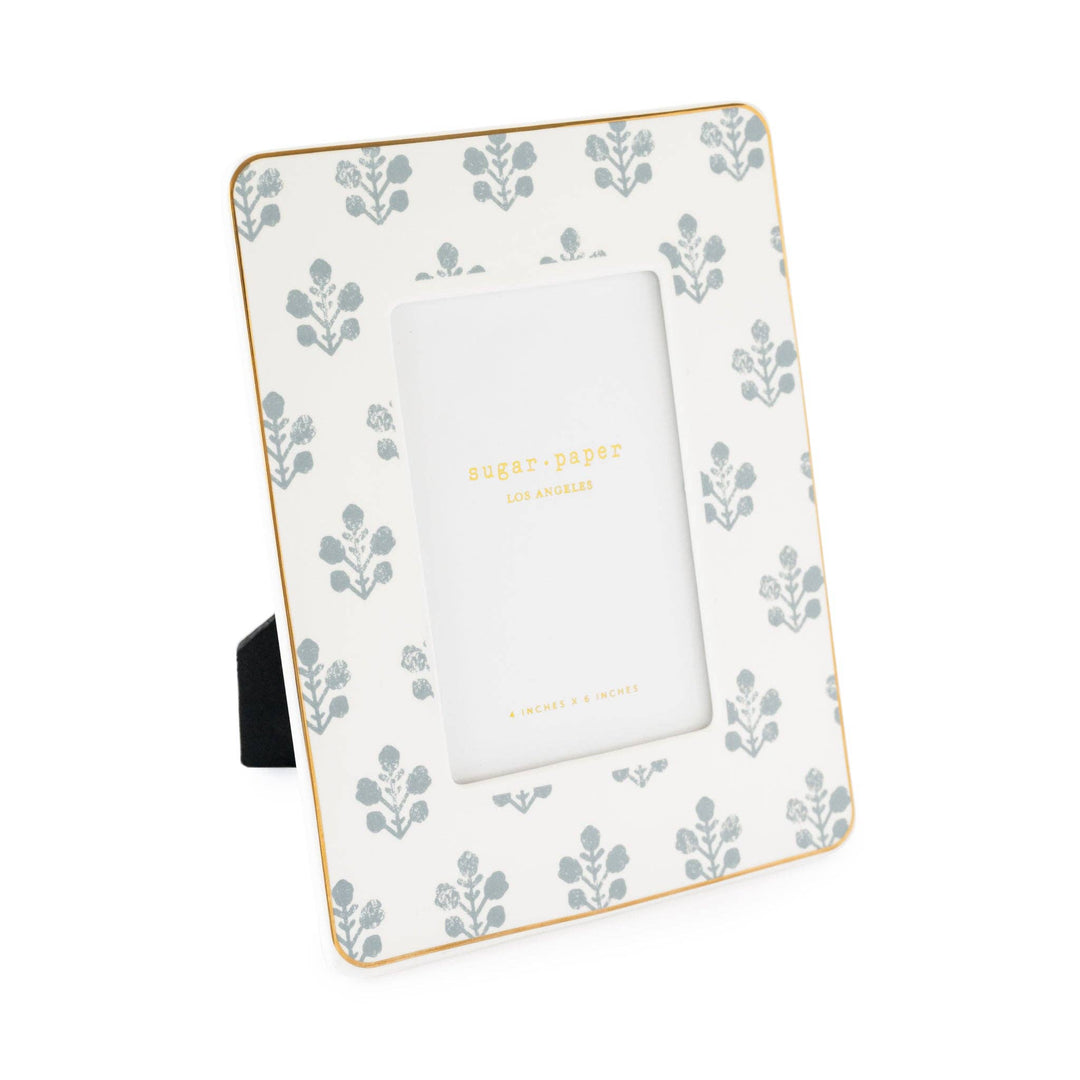 Frame-Dusty Blue Floral