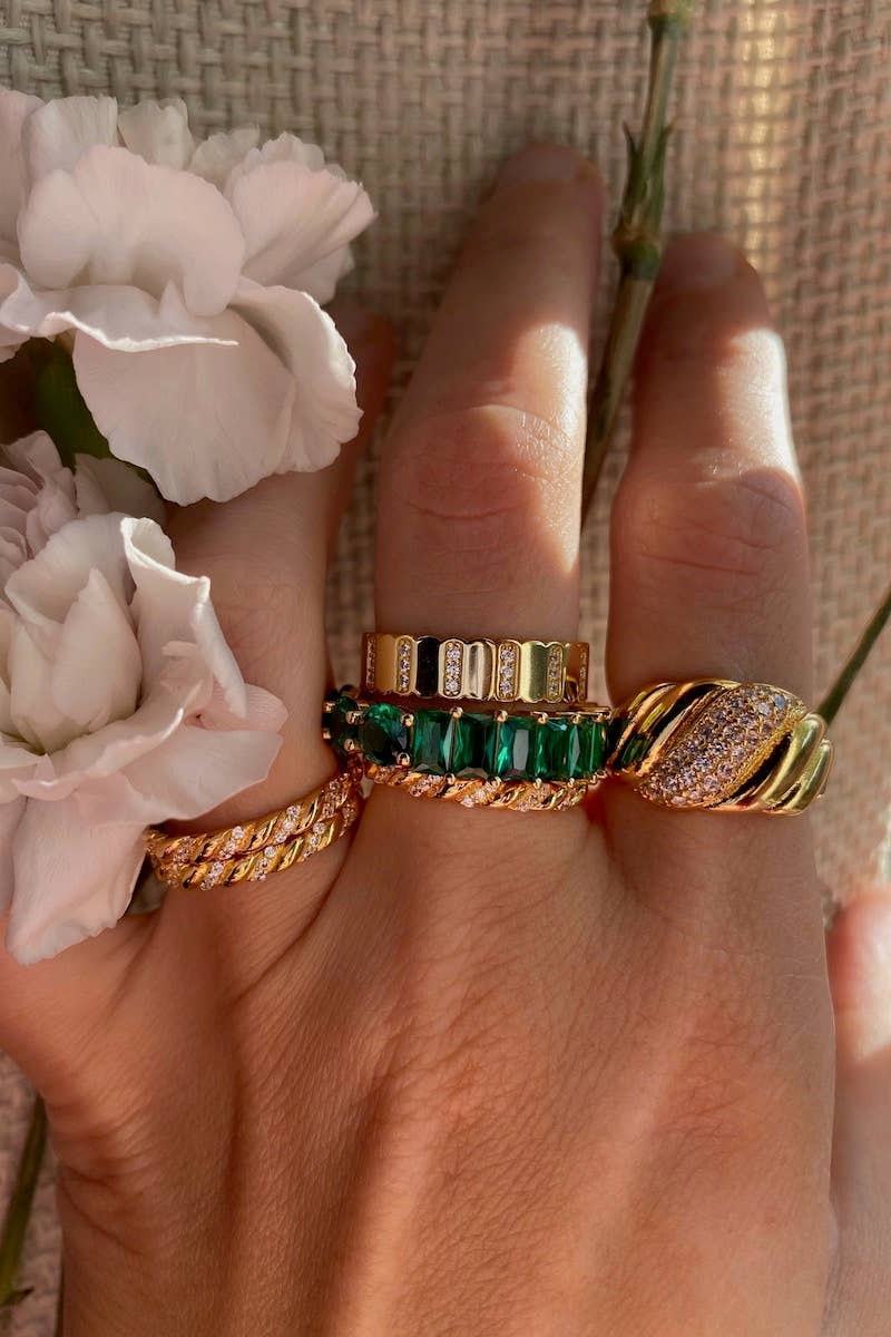 Ring-Flash 14k Gold Vermeil