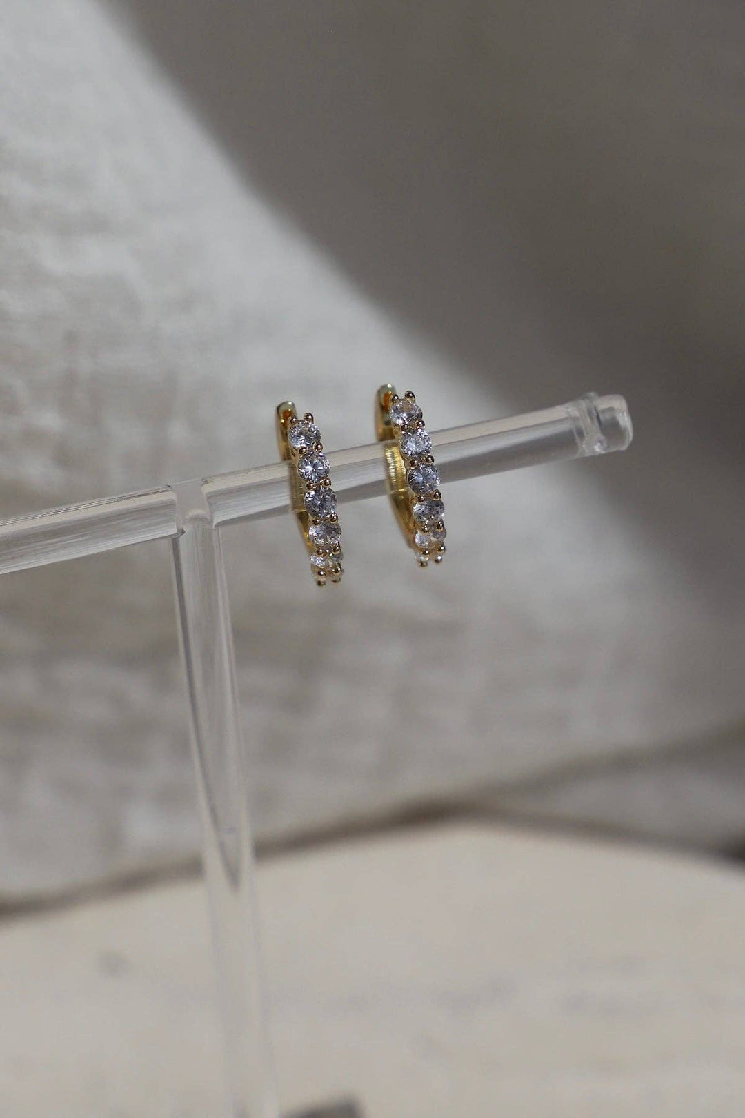 E1725G Gold Elan Hoops
