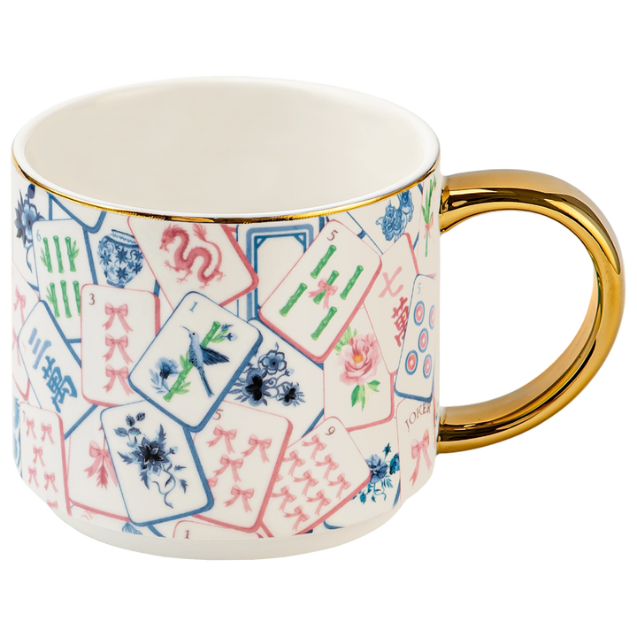 Coffee Mug-Mahjong Tiles