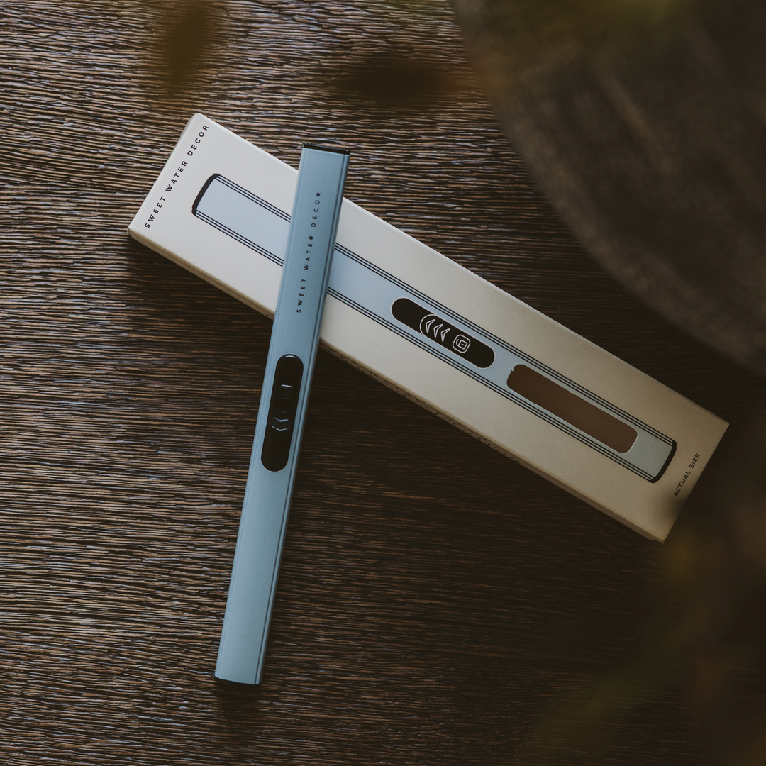 Rechargeable Electric Lighter-Light Blue