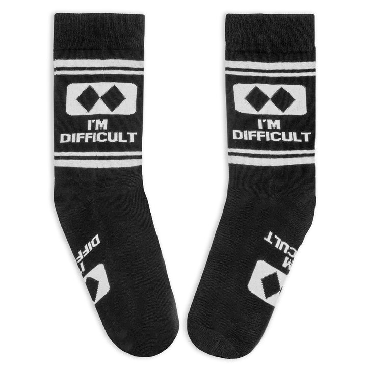 I'm Difficult Black Diamond Ski Socks