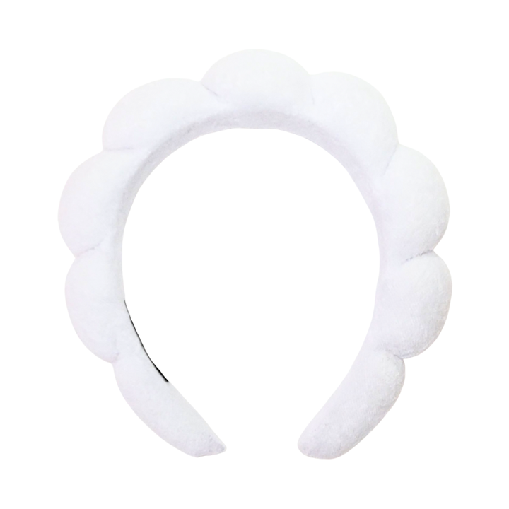 Spa Headband | Trendy Terrycloth Bubble Makeup Headband