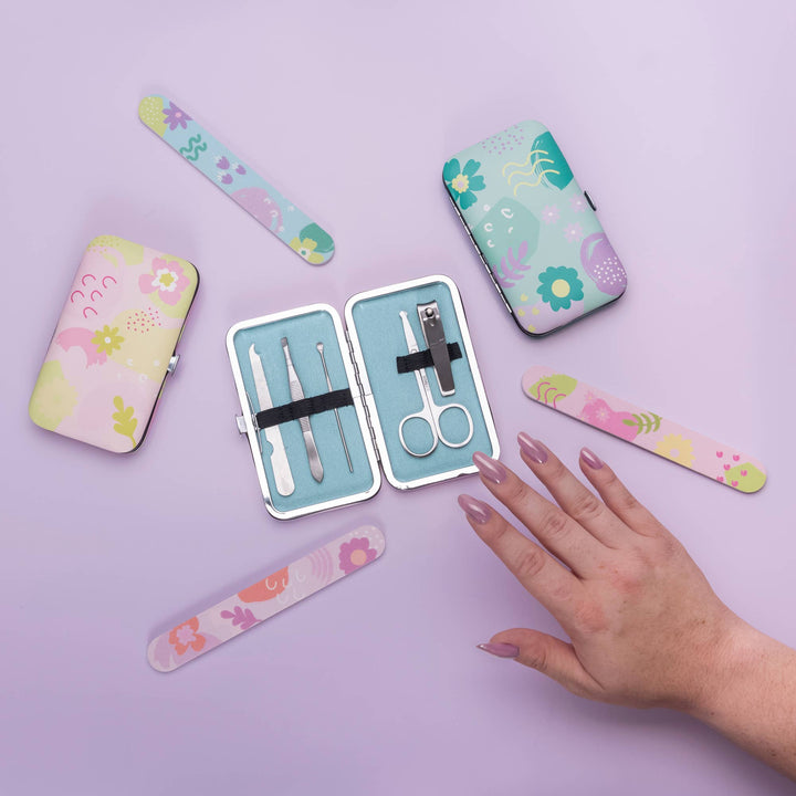 Emery Board Set: Luxe Teal