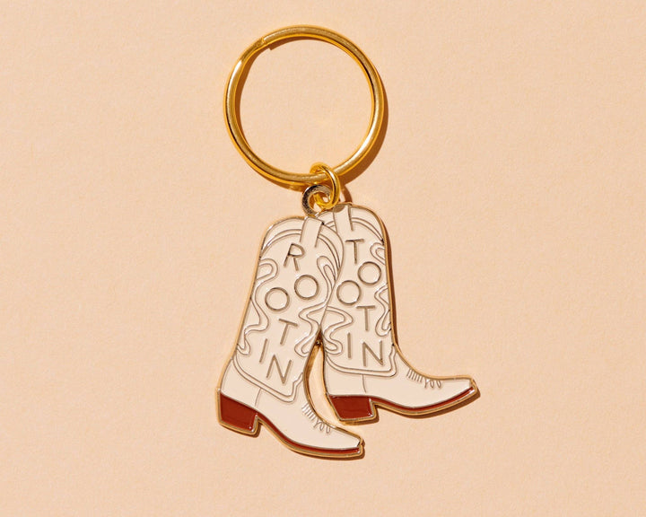 Keychain & Bag Charm-Rootin' Tootin' Western Cowboy Boot