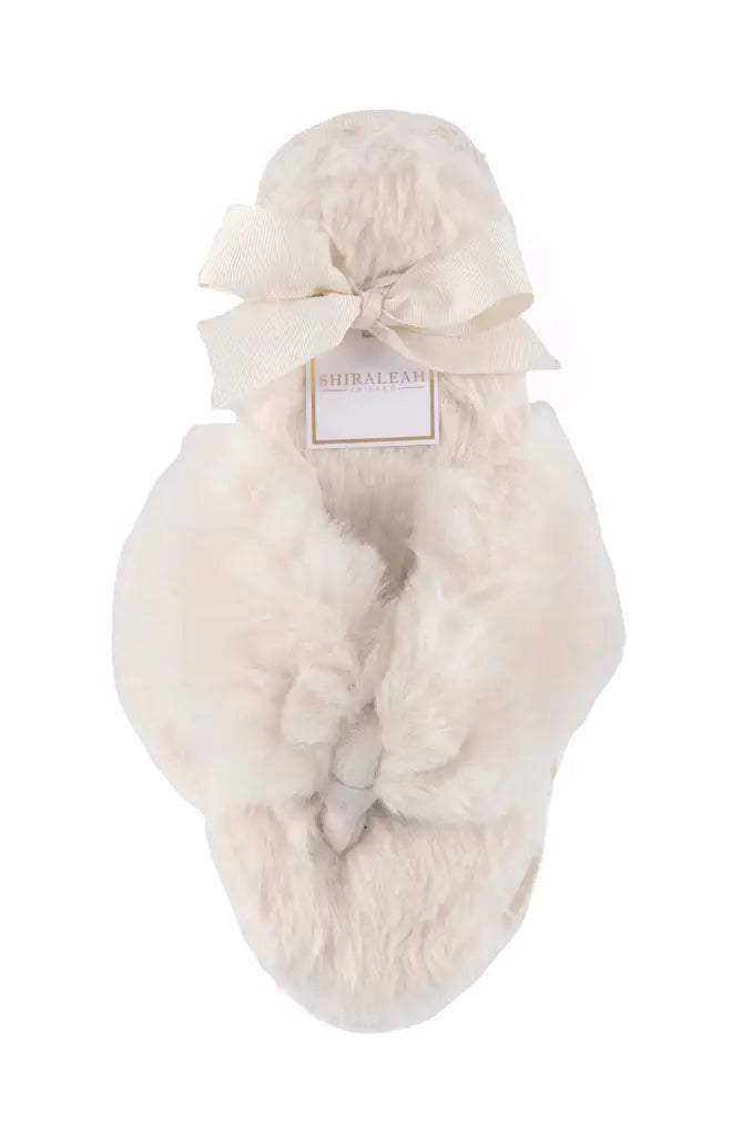 Slippers-Rina Thing-Ivory S/M
