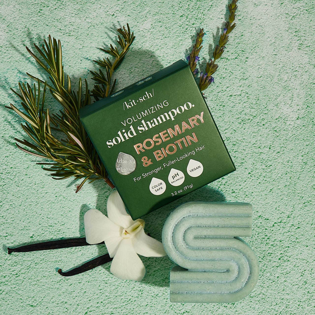 Solid Shampoo Bar-Rosemary & Biotin Volumizing