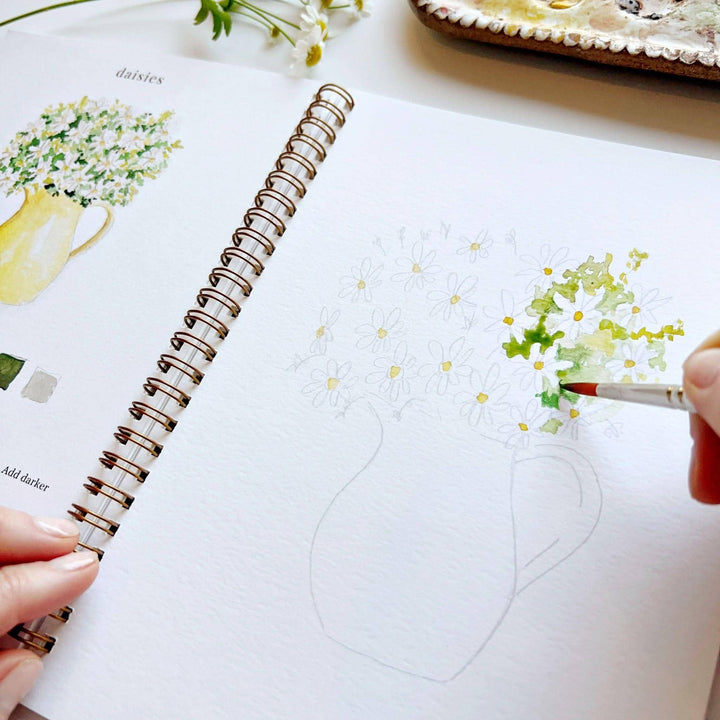 Watercolor Workbook-Flowers