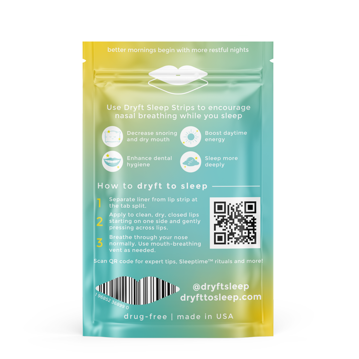 Dryft Sleep Mouth Tape (30 Pack Sleep Tape)