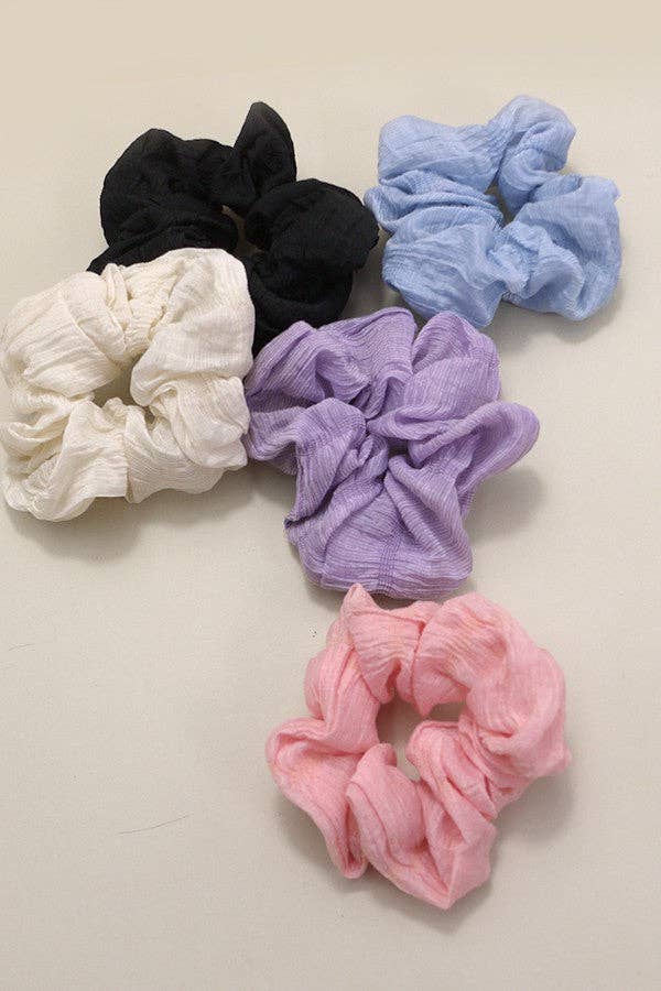 Hair Scrunchies-Chiffon
