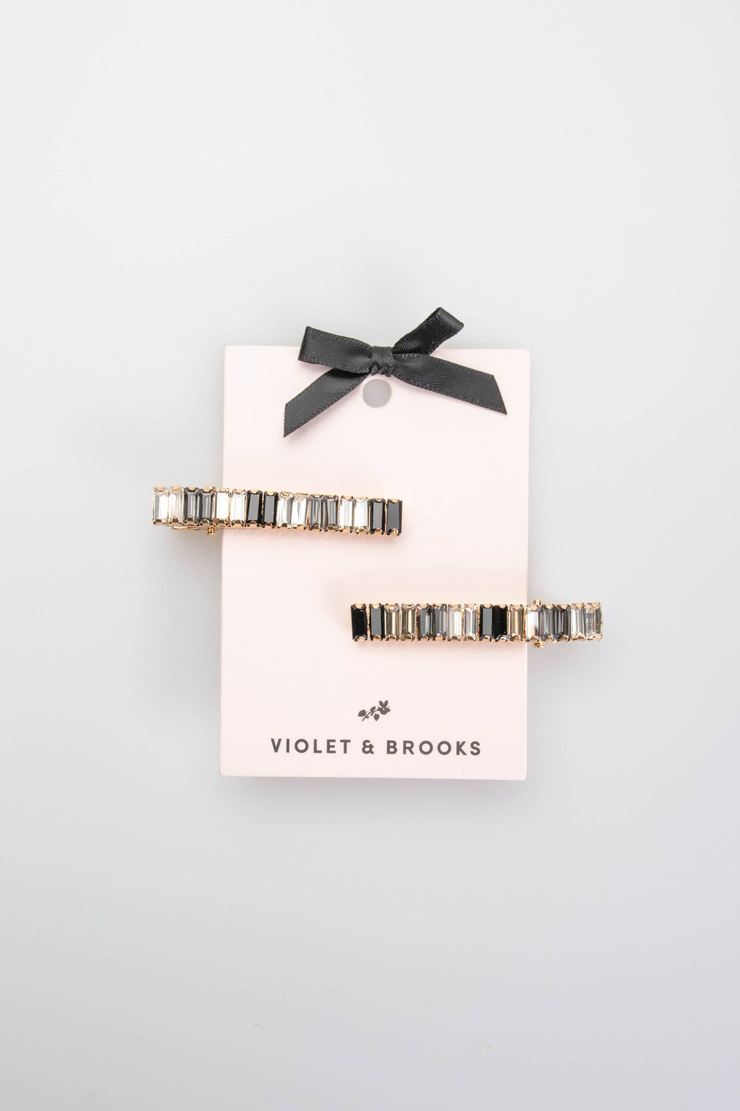 Elyse Crystal Clip Pair