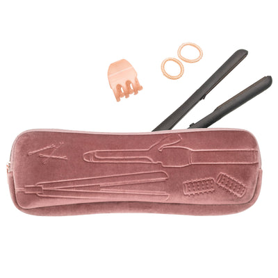 HAIR TOOLS CADDY - VIXEN ROSE (velour finish)