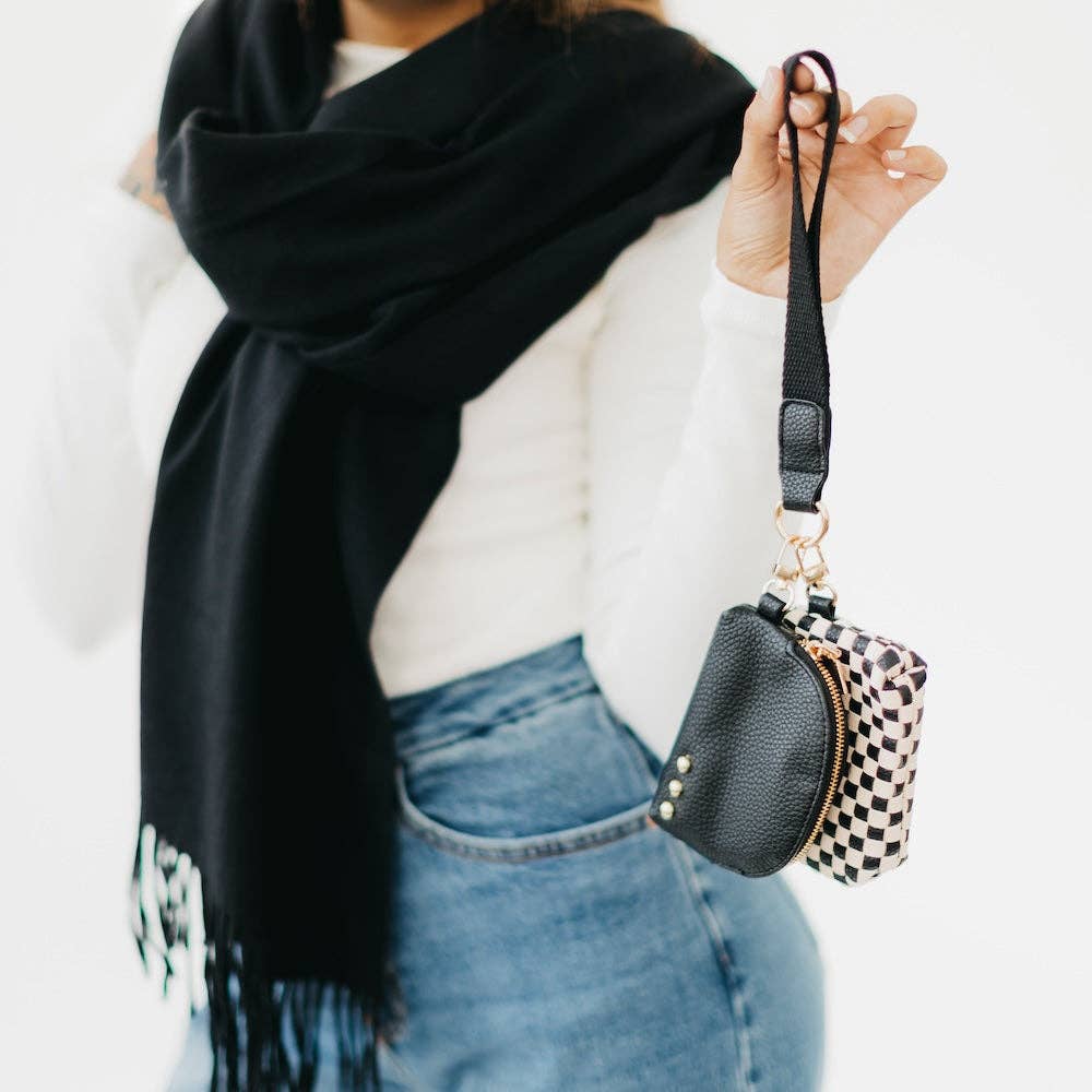 Wristlet-Wonderlust Woven Dual Pouch