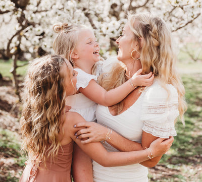 Hair Tie Bracelets-Mother / Daughter