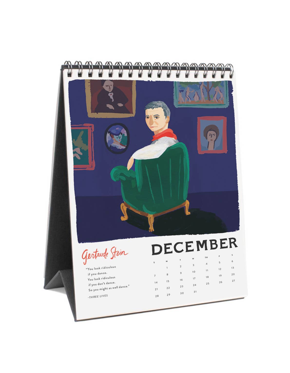 Ladies of Literature 2025 Desk Calendar