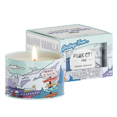 Park City Winter, Utah | Scented Destination Candle