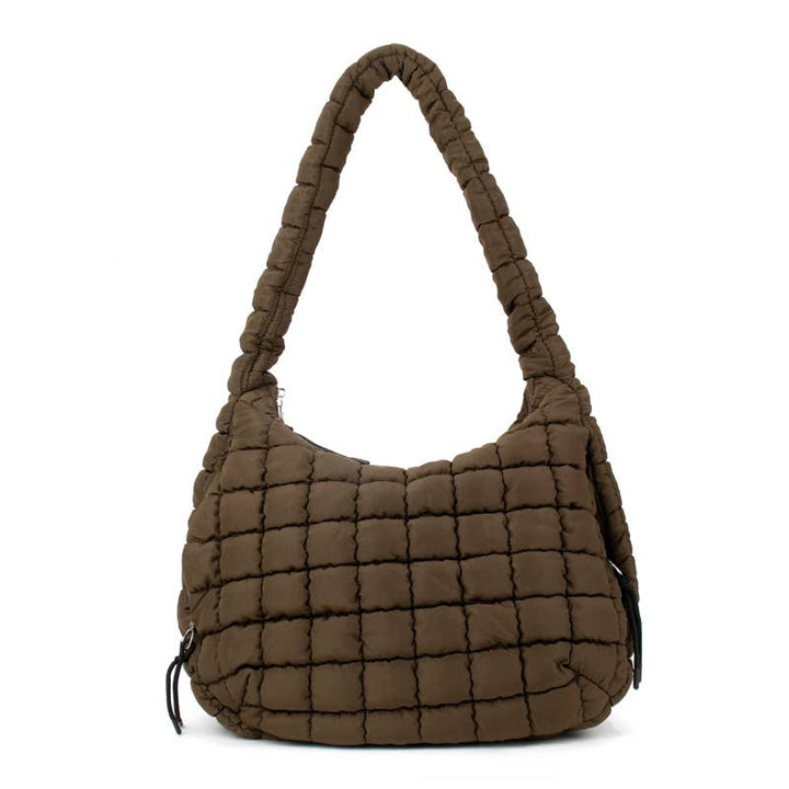 The Ashton | Puffer Hobo Tote | 10 Colors