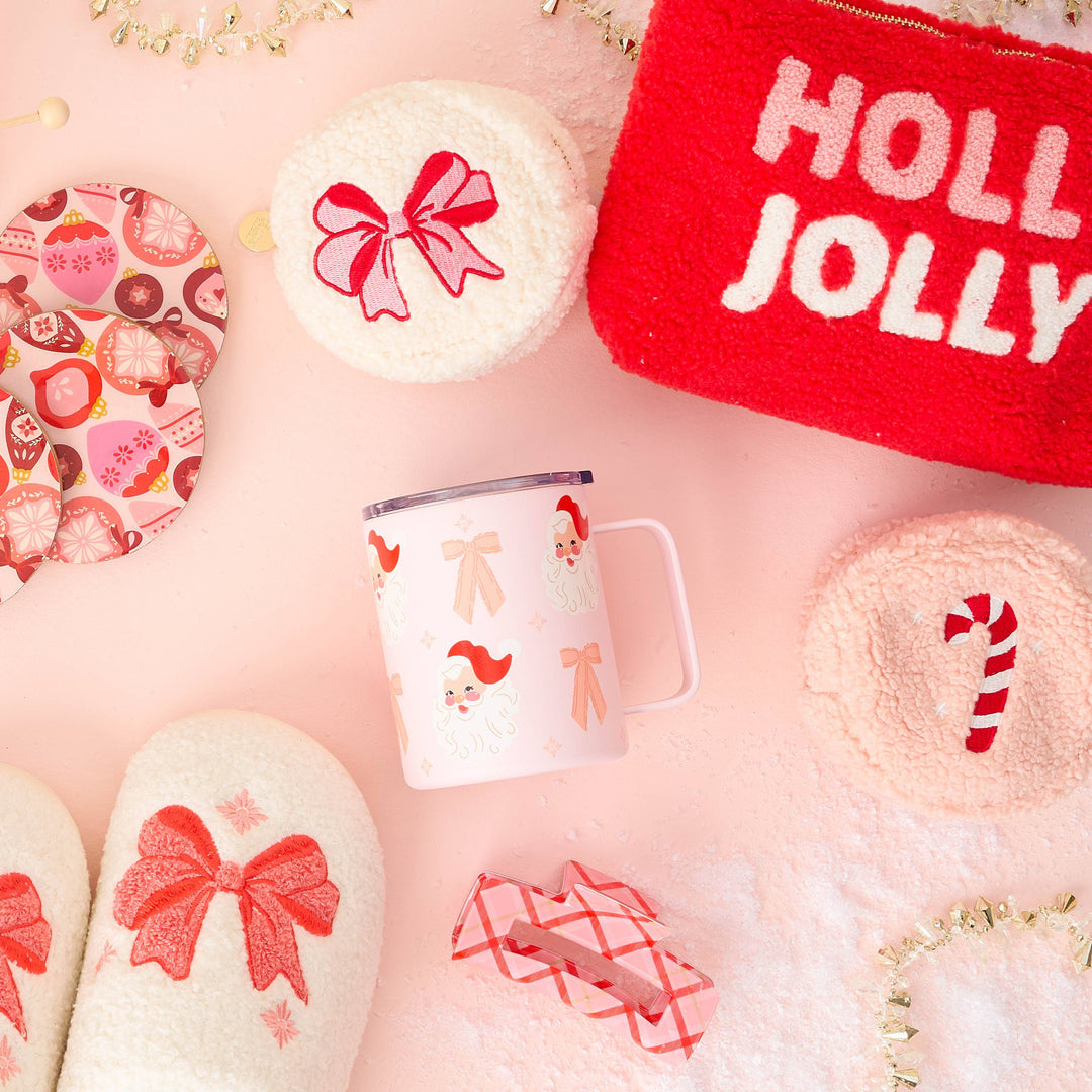 Claw Clip-Pink Plaid