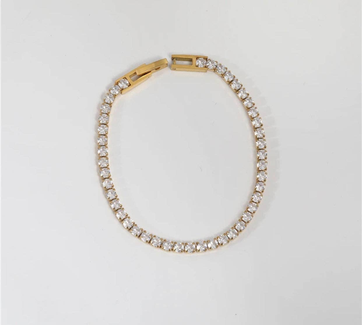 Ellie Crystal Tennis Bracelet