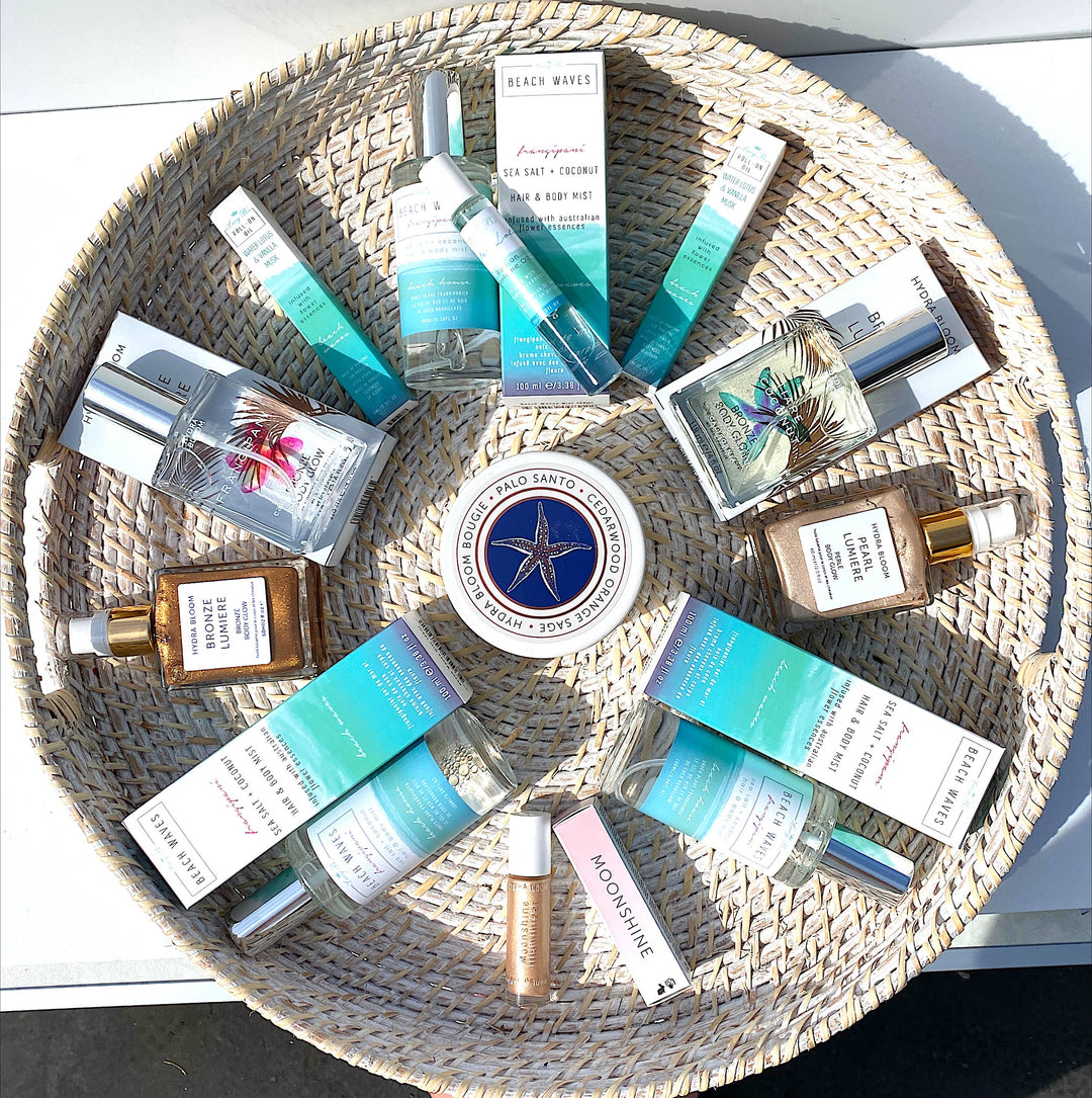 Frangipani Sea Salt Beach Waves Hair & Body Mist