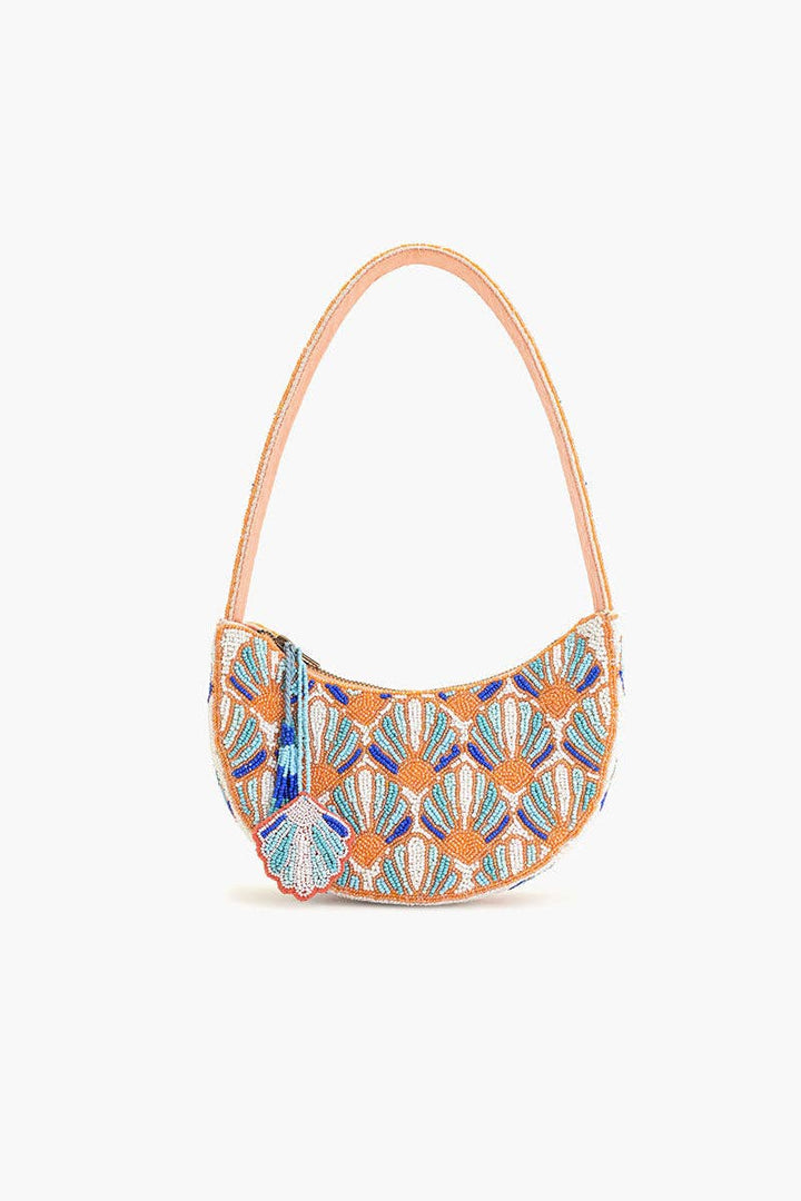 Shoulder Bag-Shell Crescentic